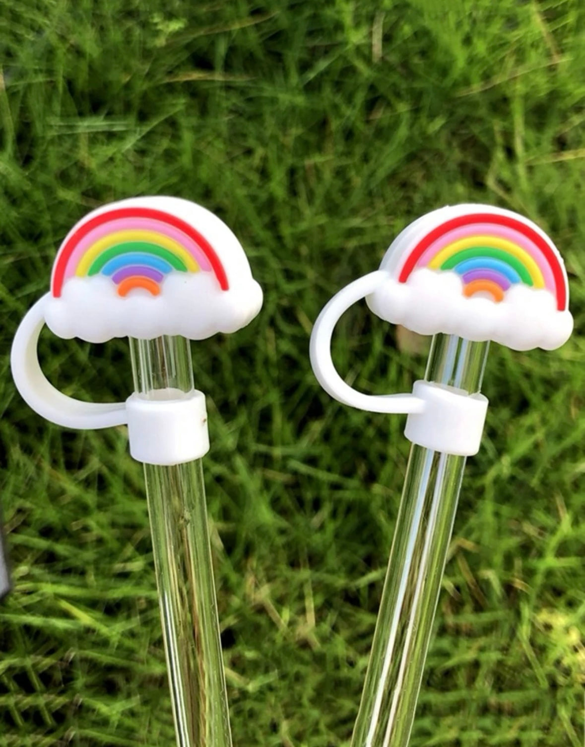 Rainbow Straw Cover